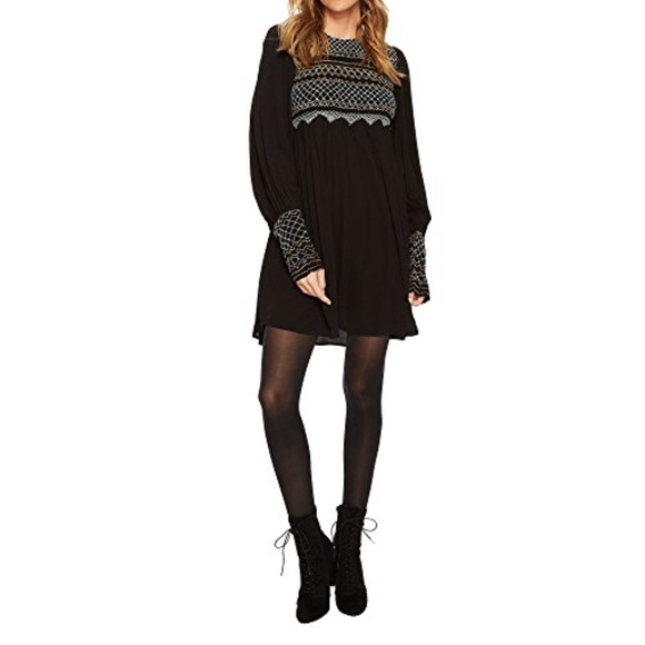 Free People Late Night Picnic Mini Dress - Picture 2 of 8